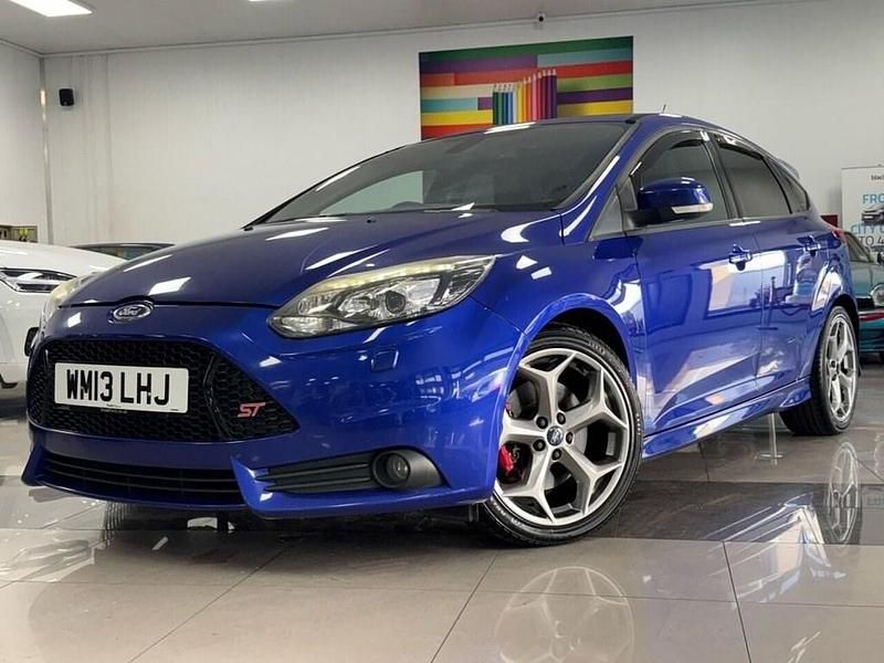 Blue Used 2013 Ford Focus ST Hatchback | £7,595 (Fair price) - Image 1/4