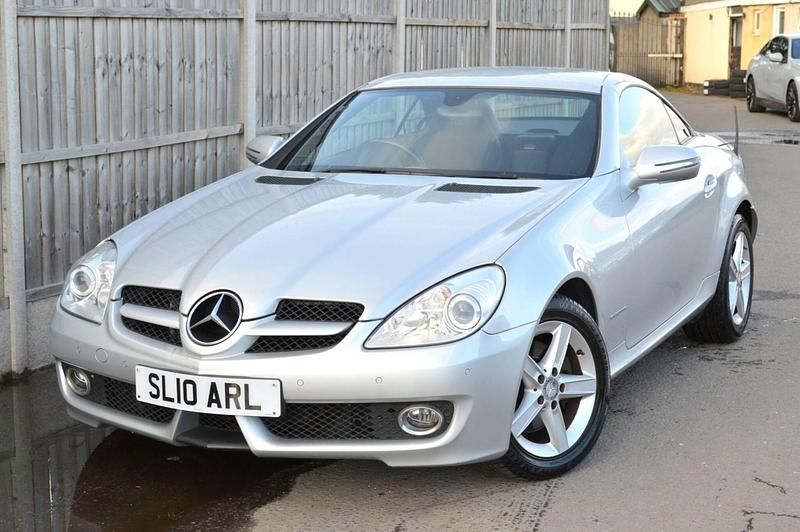 Silver Used 2010 Mercedes SLK200 Cabriolet | £4,449 (Super price) - Image 1/4