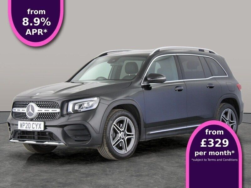 Black Used 2020 Mercedes GLB200 AMG line SUV | £21,914 (Fair price) - Image 1/3