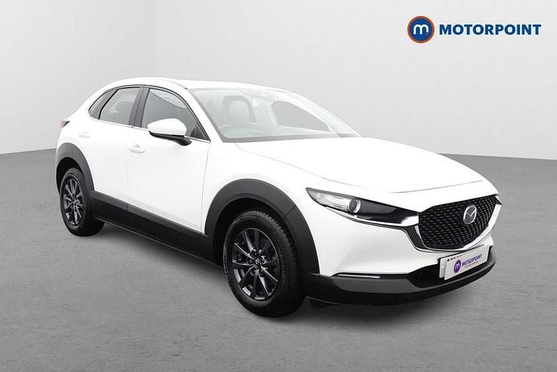 White Used 2022 Mazda CX-30 SUV | £13,449 (Fair price) - Image 1/4