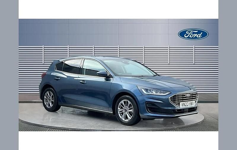 Blue Used 2023 Ford Focus Titanium Hatchback | £15,980 (Good price) - Image 1/4