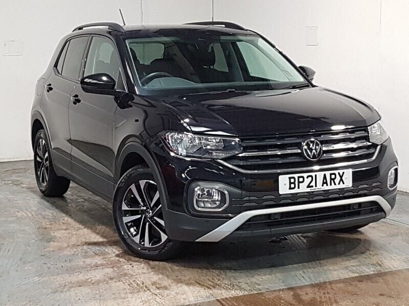 Black Used 2021 VW T-Cross United SUV | £17,998 (Fair price) - Image 1/4