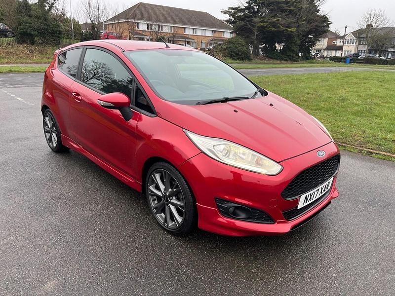 Red Used 2017 Ford Fiesta ST-Line Hatchback | £4,995 (Super price) - Image 1/4