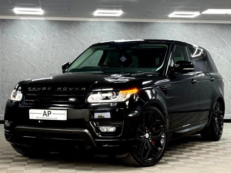 Black Used 2017 Land Rover Range Rover Sport HSE SUV | £16,490 (Fair price) - Image 1/4