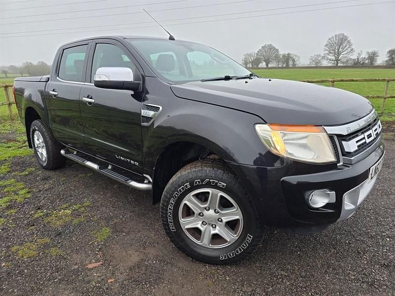 Black Used 2012 Ford Ranger Limited Pickup | £6,990 (Expensive) - Image 1/4
