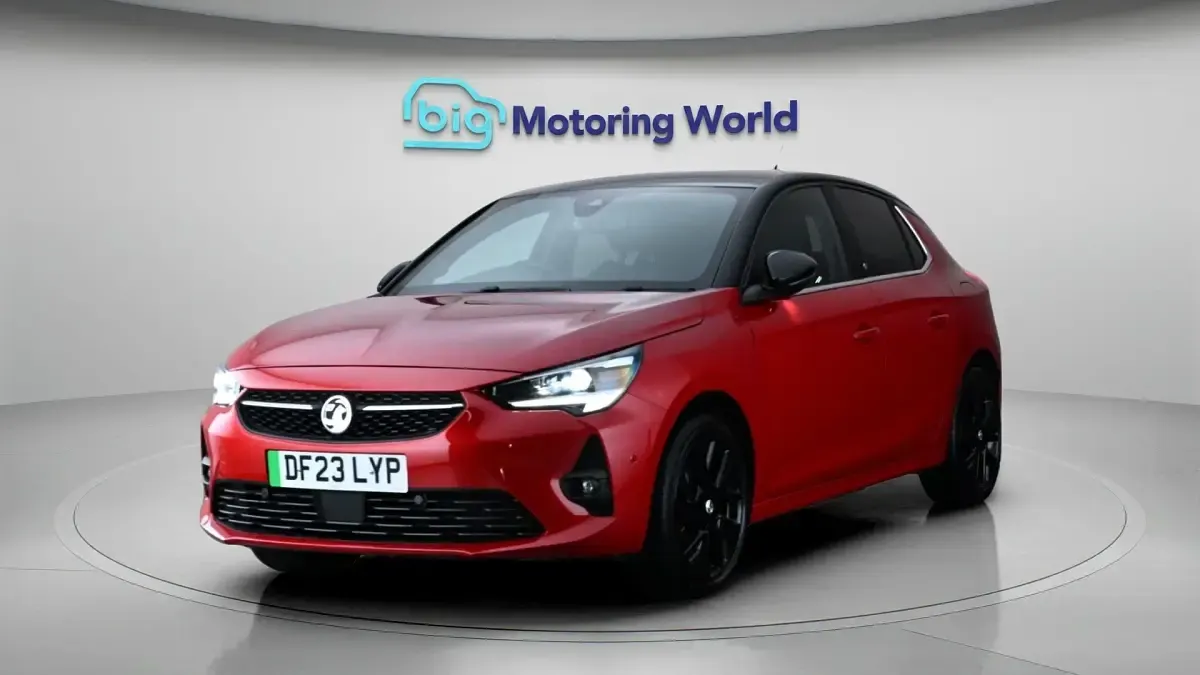 Used Vauxhall Corsa-e Ultimate 100 kW (136 HP) 2023 Red Hatchback