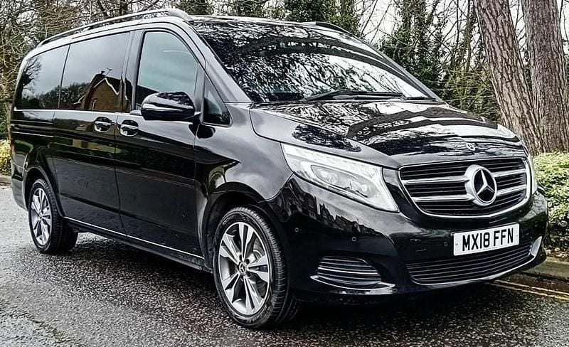 Used Mercedes V250 190 HP (139 kW) 2018 Black MPV