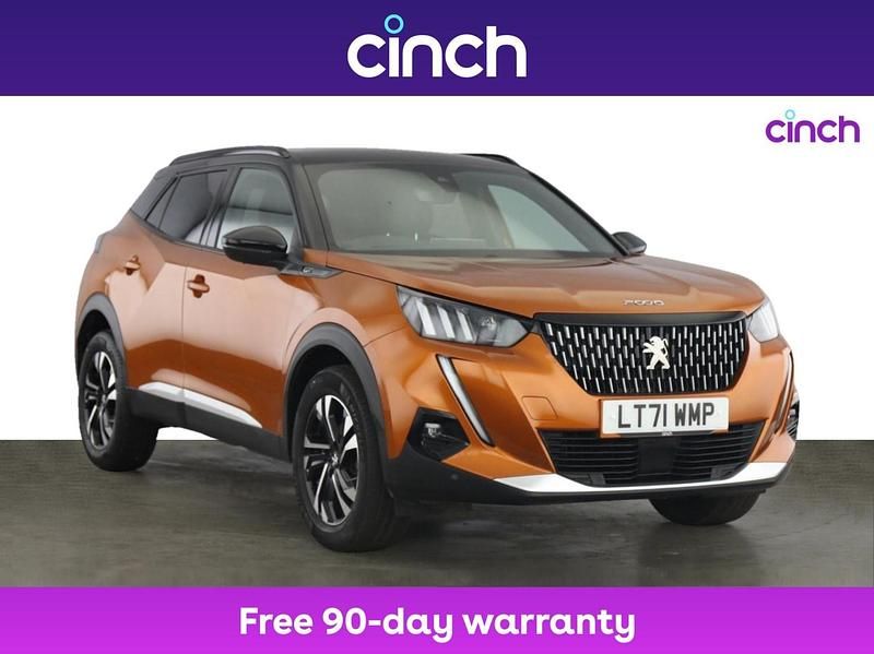 Orange Used 2021 Peugeot 2008 GTi SUV | £14,799 (Fair price) - Image 1/3