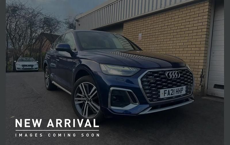 Blue Used 2021 Audi Q5 Sportback Competition SUV | £30,200 (Good price) - Image 1/4