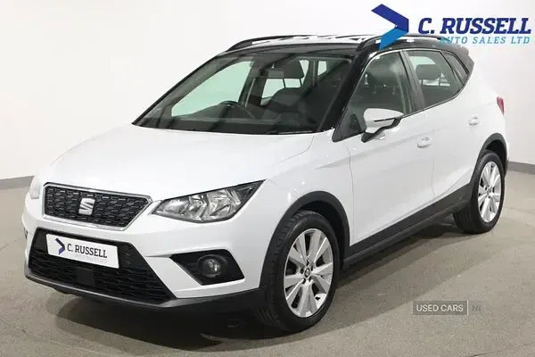 Used Seat Arona SE 95 HP (69 kW) 2019 White SUV