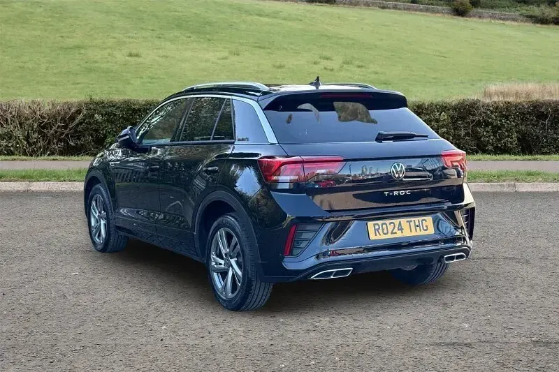 Used VW T-Roc R-line 150 HP (110 kW) 2024 Black SUV