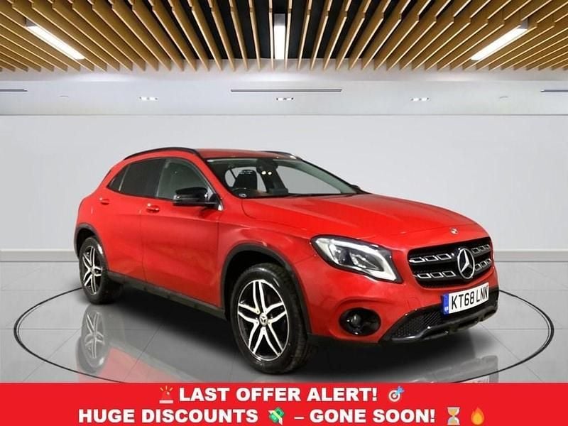 Red Used 2018 Mercedes GLA180 Urban SUV | £13,549 (Fair price) - Image 1/4