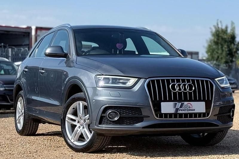 Grey Used 2014 Audi Q3 S-Line SUV | £7,490 (Fair price) - Image 1/1