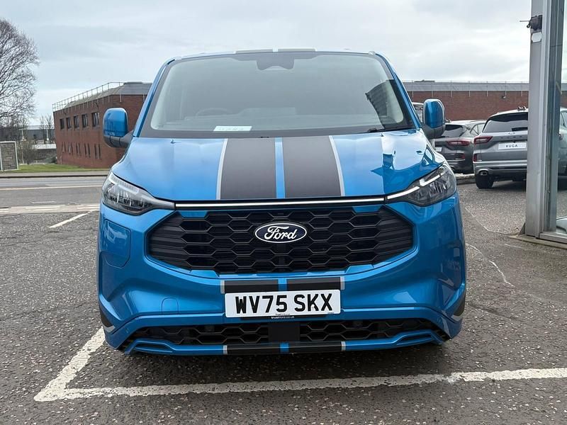 New Ford Transit Custom Sport 232 HP (170 kW) 2025 Blue Van