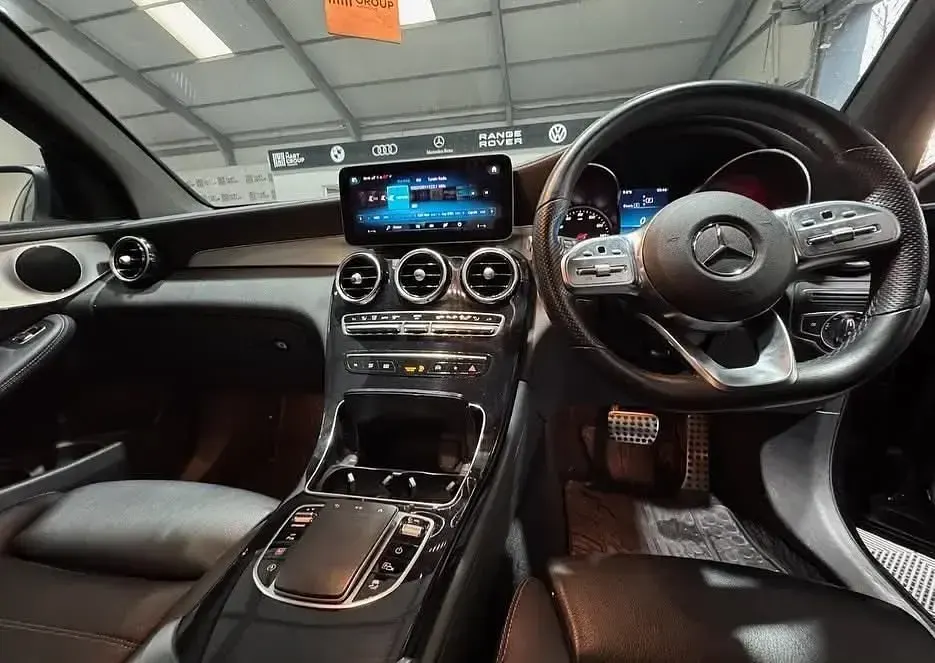 Used Mercedes GLC220 AMG line 194 HP (142 kW) 2019 Grey SUV