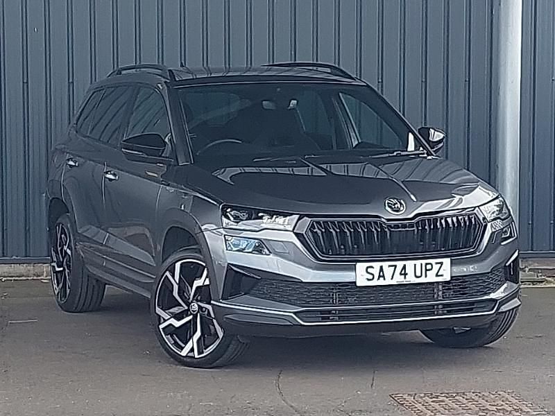 Grey Used 2024 Skoda Karoq SportLine SUV | £26,998 (Fair price) - Image 1/4