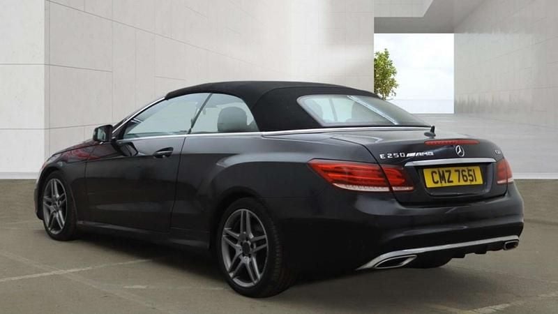 Used Mercedes E250 AMG 2013 Black Cabriolet