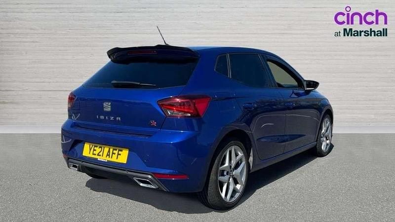 Gebraucht Seat Ibiza FR 110 PS (80 kW) 2021 Blau Kleinwagen