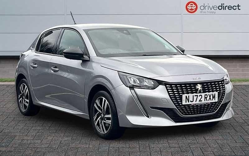 Grey Used 2022 Peugeot 208 Allure+ Hatchback | £13,740 (Fair price) - Image 1/4