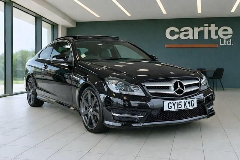 Used Mercedes C250 Sport Edition 2015 Black Coupe