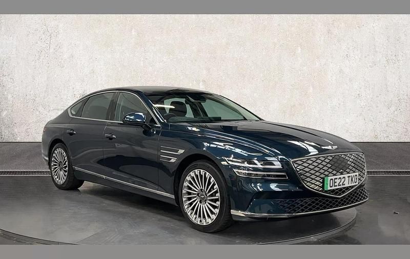 Blue Used 2022 Genesis G80 Sedan | £36,990 - Image 1/4