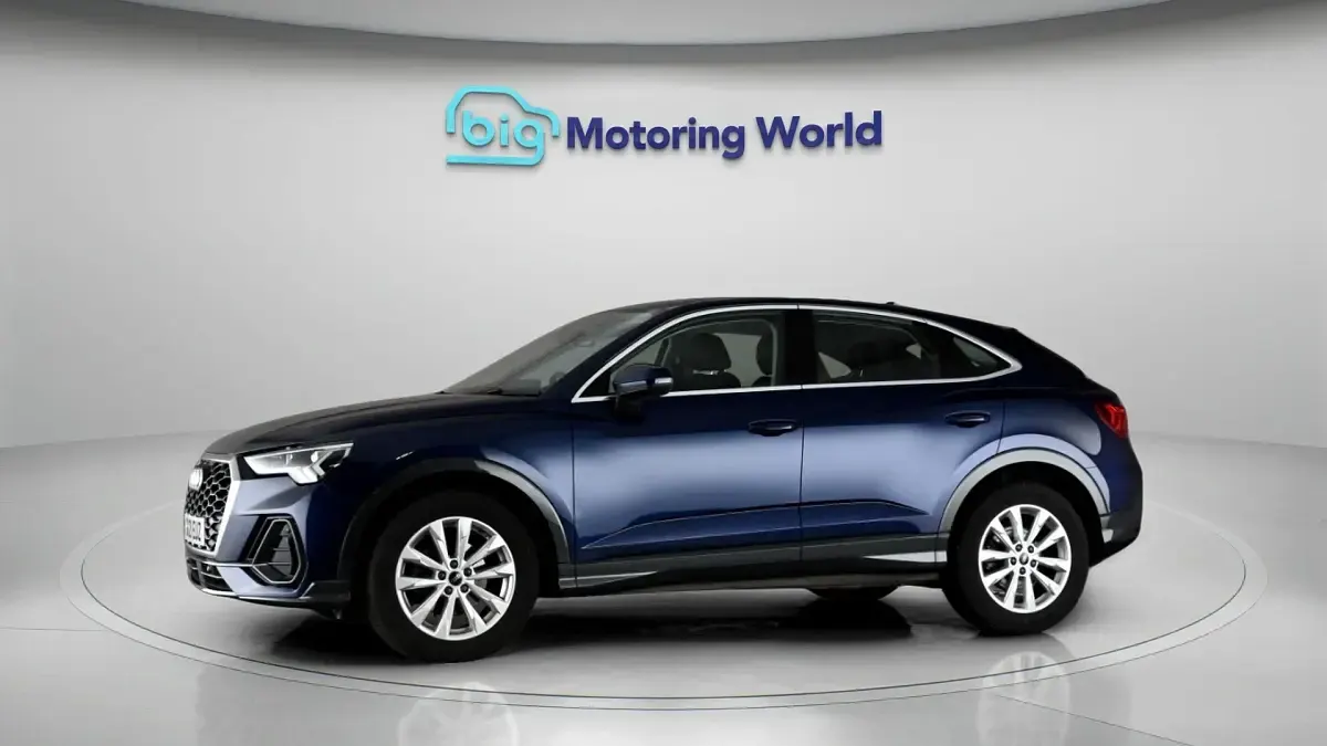 Used Audi Q3 Sportback Sport 150 HP (110 kW) 2021 Blue SUV