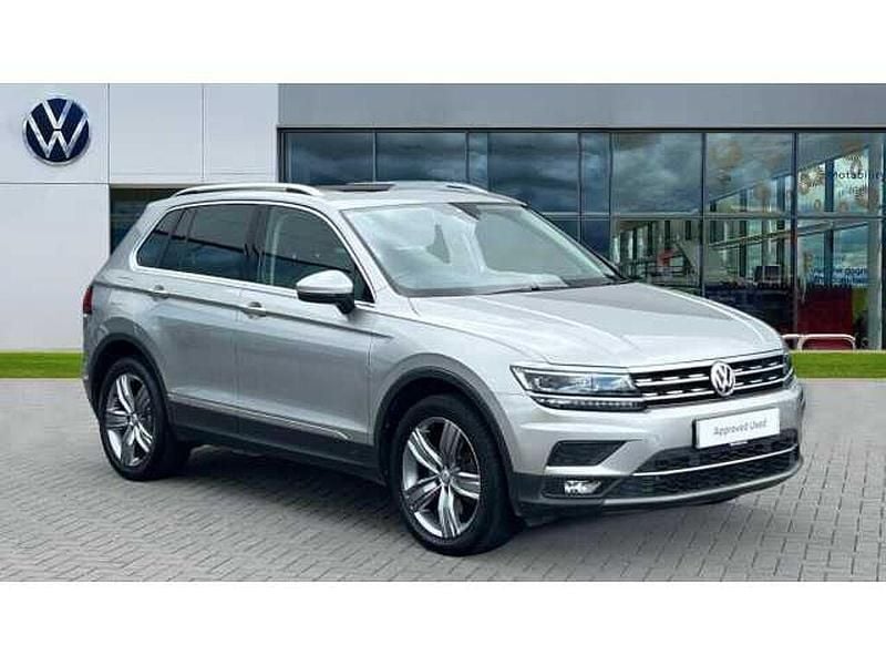 Silver Used 2020 VW Tiguan SEL SUV | £24,055 (Good price) - Image 1/4