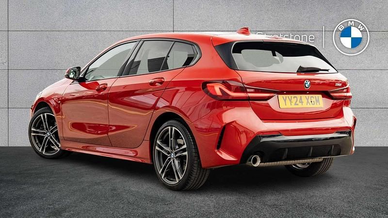 Used BMW 118 M Sport 134 HP (98 kW) 2024 Red Hatchback