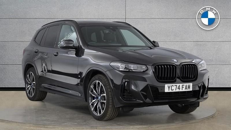 Grey Used 2024 BMW X3 M Sport SUV | £41,593 (Fair price) - Image 1/4