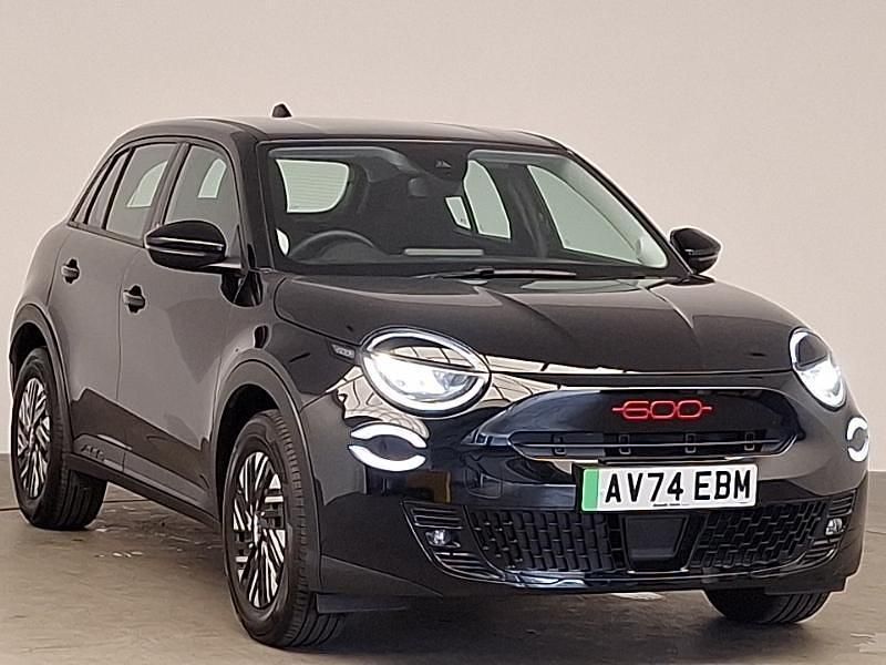 Black Used 2024 Fiat 600 Red Hatchback | £20,998 (Fair price) - Image 1/4
