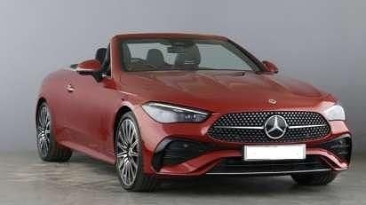 Red Used 2024 Mercedes CLE300 AMG Line Premium Plus Cabriolet | £53,995 (A bit pricey) - Image 1/4
