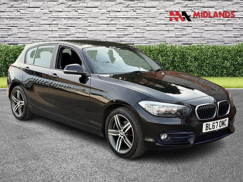 Used BMW 118 Sport Line 2017 Black Hatchback