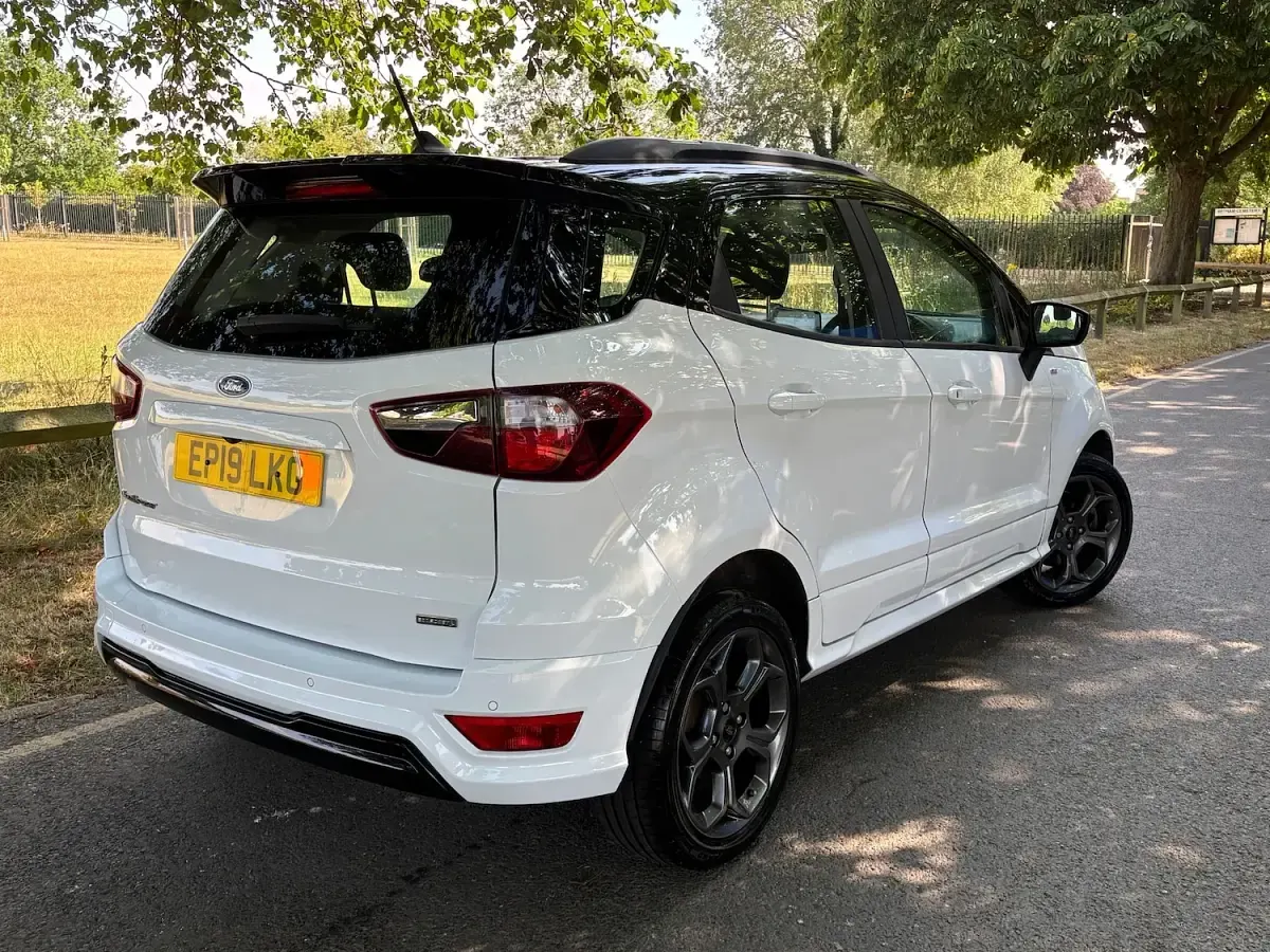 Used Ford Ecosport ST-Line 125 HP (91 kW) 2019 White SUV