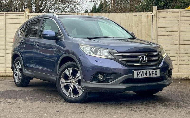 Usado Honda CR-V EX 155 HP (114 kW) 2014 Azul SUV