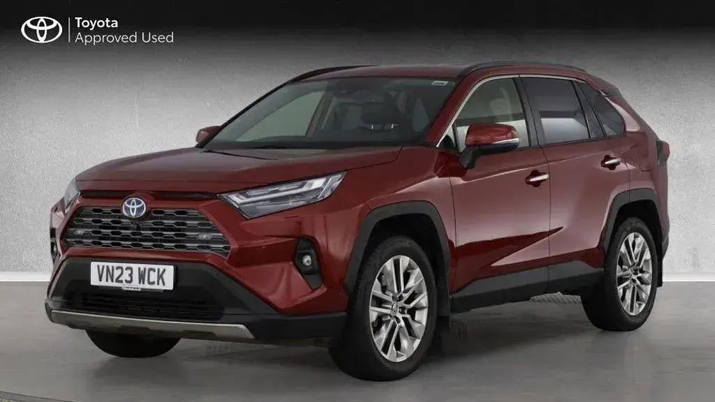 Used Toyota RAV4 Hybrid 2023 Red SUV