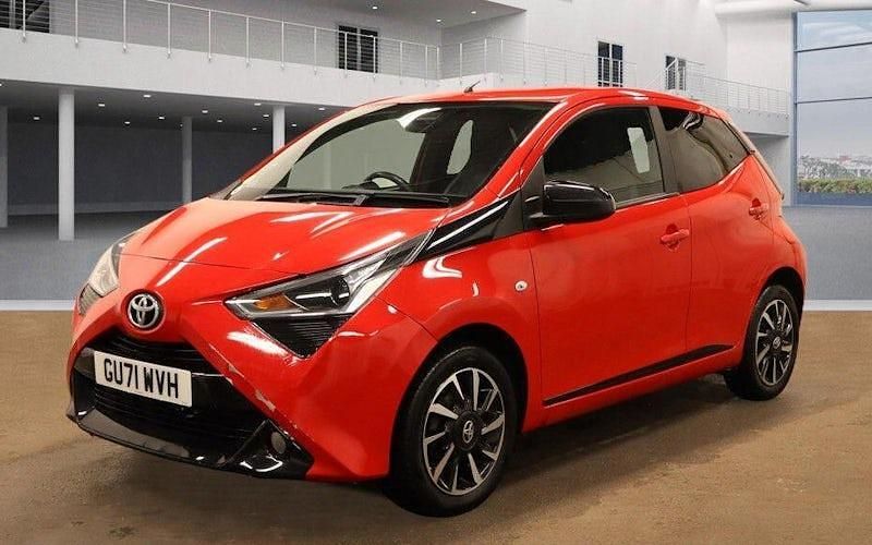 Red Used 2021 Toyota Aygo Trend Hatchback | £9,484 (Fair price) - Image 1/4
