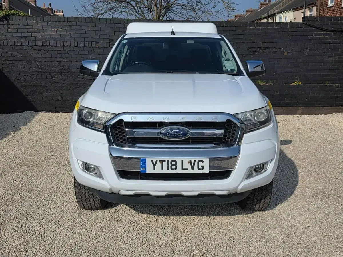 Begagnad Ford Ranger XLT 2018 Vit Pickup