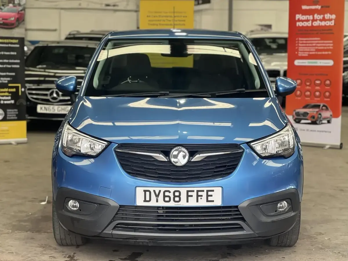 Used Vauxhall Crossland X 82 HP (60 kW) 2019 Blue SUV