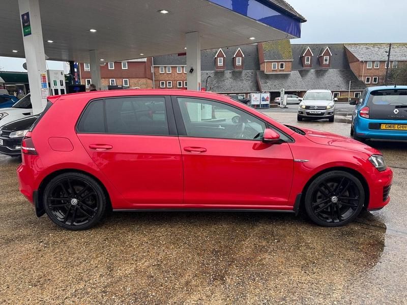 Used VW Golf VII GTD 2014 Red Hatchback
