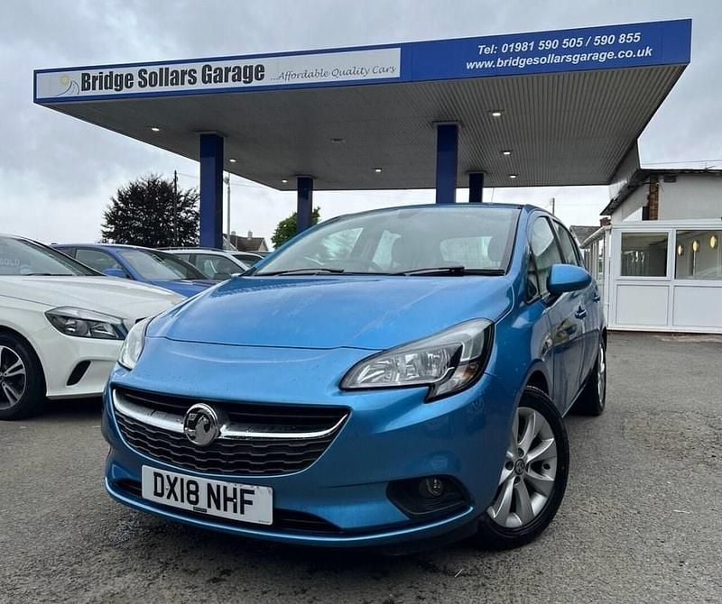 Blue Used 2018 Vauxhall Corsa Hatchback | £7,995 (Fair price) - Image 1/4