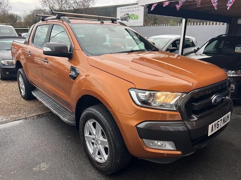 Orange Used 2017 Ford Ranger Wildtrack Pickup | £10,000 (Fair price) - Image 1/4