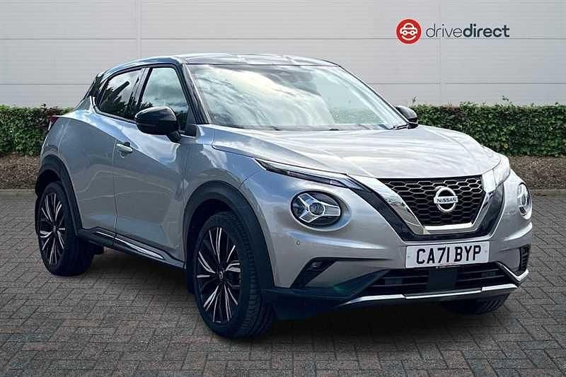 Silver Used 2021 Nissan Juke Tekna+ SUV | £16,382 (Fair price) - Image 1/4