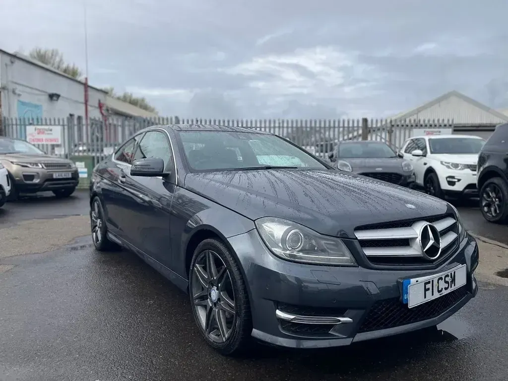 Used Mercedes C180 AMG 156 HP (114 kW) 2014 Grey Coupe
