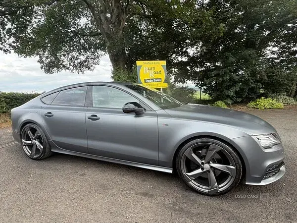Used Audi A7 S-Line 2014 Grey Hatchback