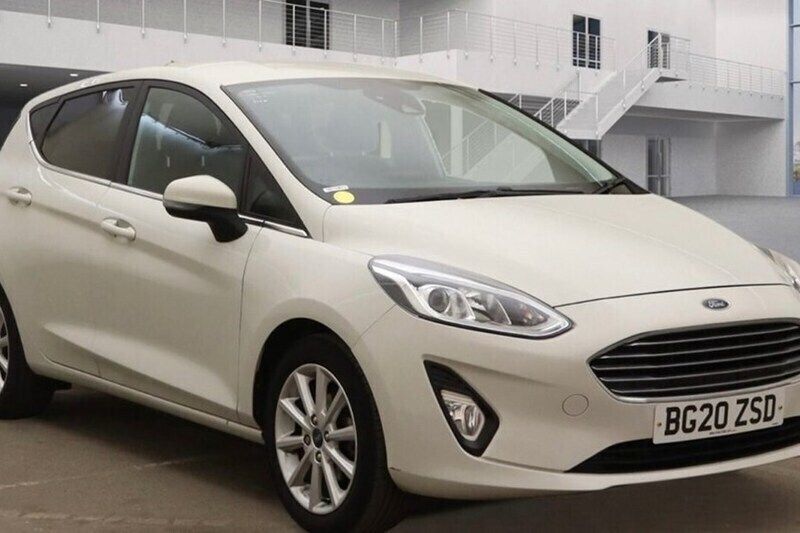 White Used 2020 Ford Fiesta Titanium Hatchback | £9,481 (Fair price) - Image 1/1