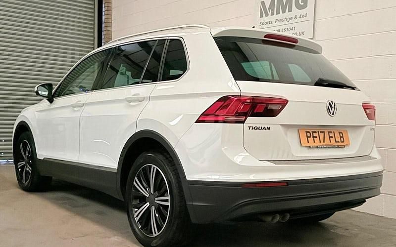 Used VW Tiguan SE 150 HP (110 kW) 2017 White SUV