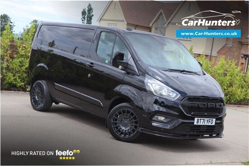 Black Used 2021 Ford Transit Custom Limited Van | £19,295 (Fair price) - Image 1/4