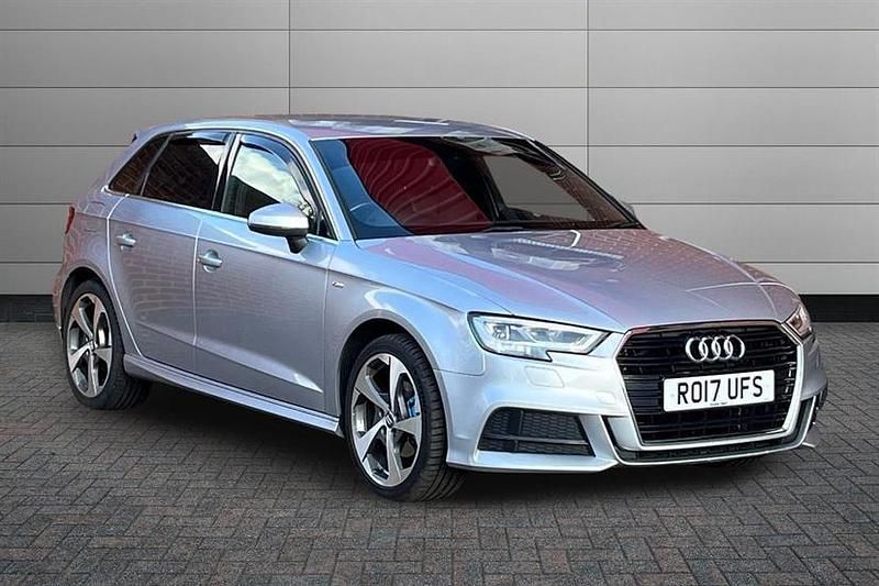 Used Audi A3 S-Line 150 HP (110 kW) 2017 Silver Hatchback