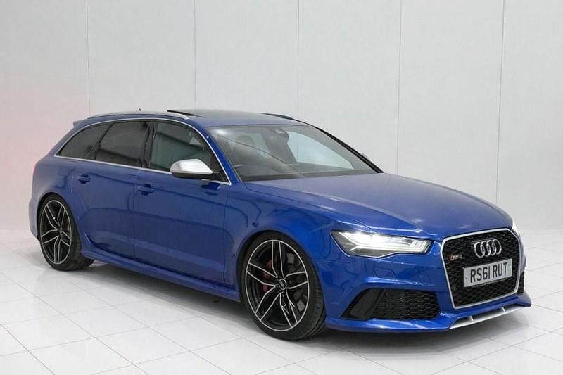 Used Audi RS6 Comfort 560 HP (411 kW) 2015 Blue Estate