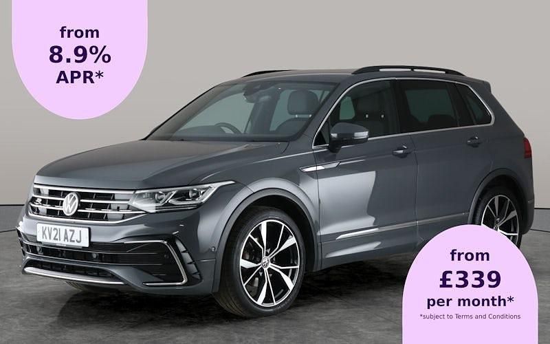 Used 2023 VW Tiguan R-line SUV | £21,743 (Good price) - Image 1/3